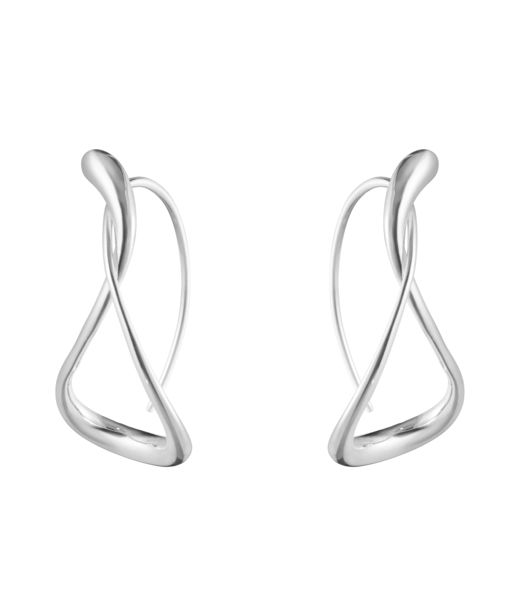 Silverörhängen Mercy Large Hoop