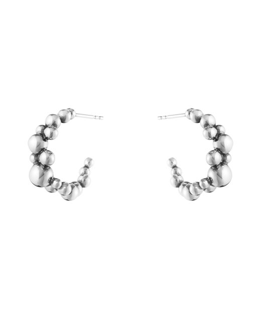 Silverörhänge Grape Hoop