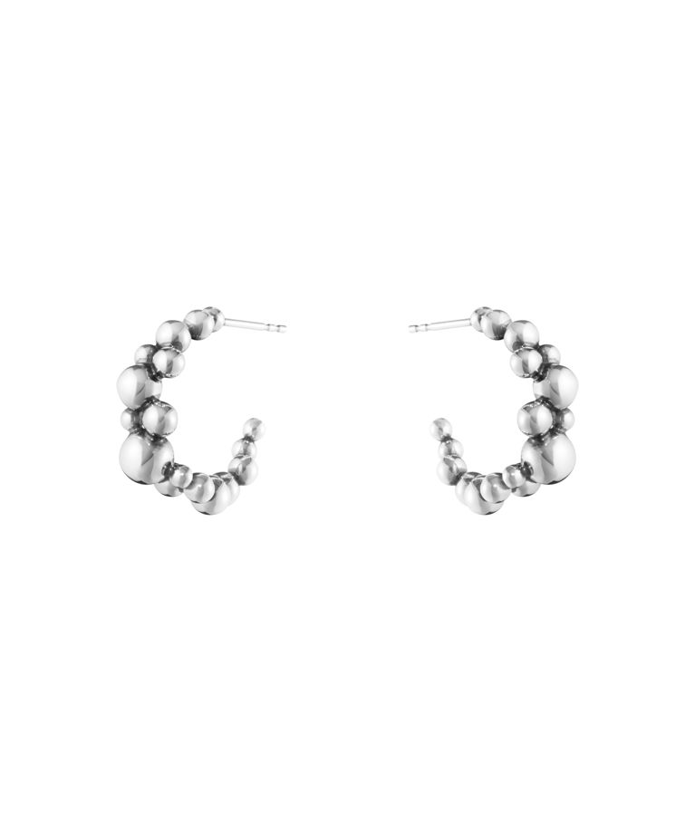 Silverörhänge Grape Hoop