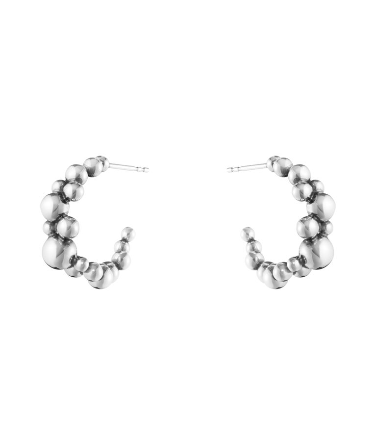 Silverörhänge Grape Hoop
