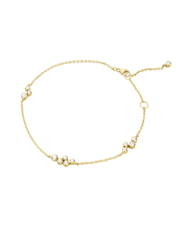 18k gg armband Signature 0,28ct