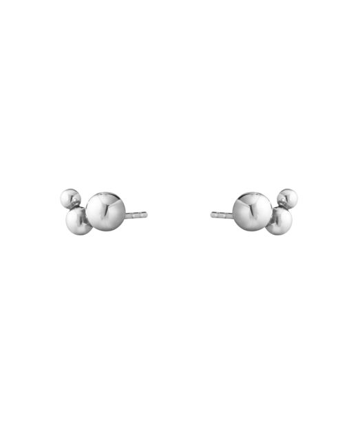 Silverörhänge Moonlight Grapes studs svängd
