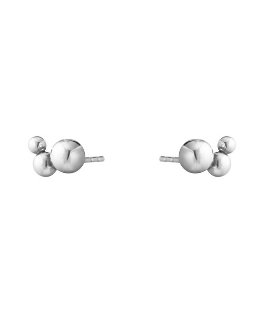Silverörhänge Moonlight Grapes studs svängd
