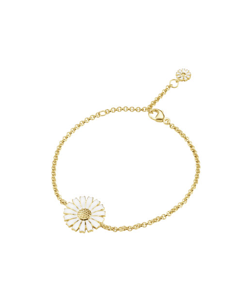 Silverarmband Daisy White fg