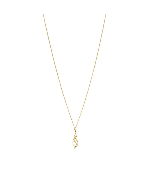 18k gg halsband FORGET-ME-KNOT