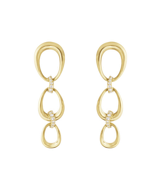 18K gg Örhängen Offspring 0,11ct