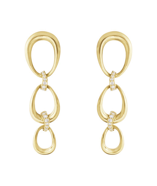 18K gg Örhängen Offspring 0,11ct