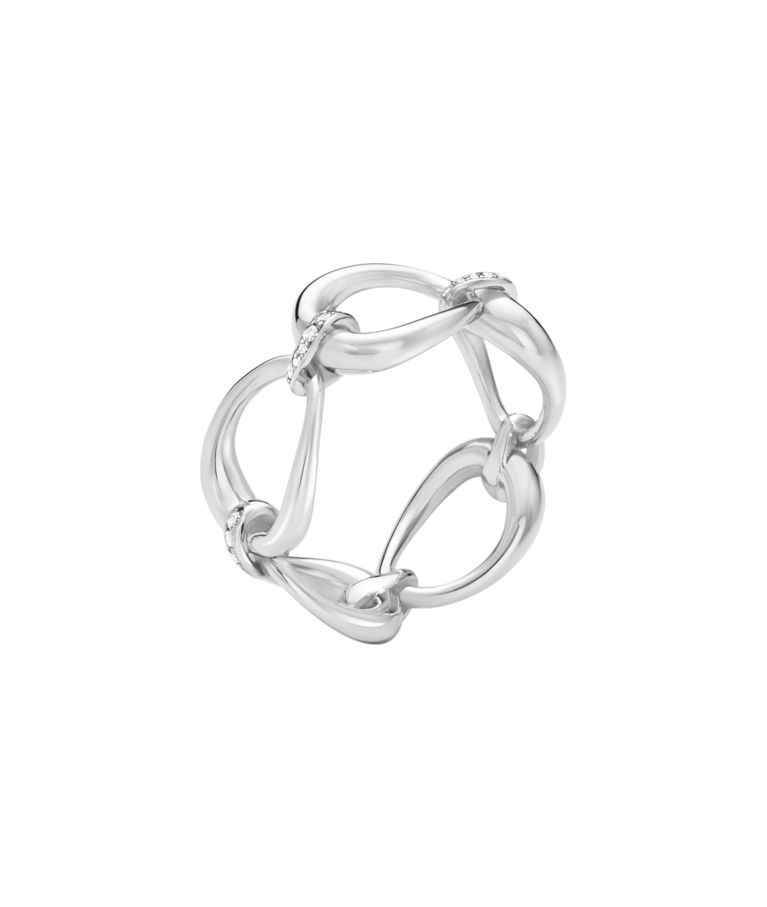 Silverring Offspring Pavé 0.14ct SIZE 55