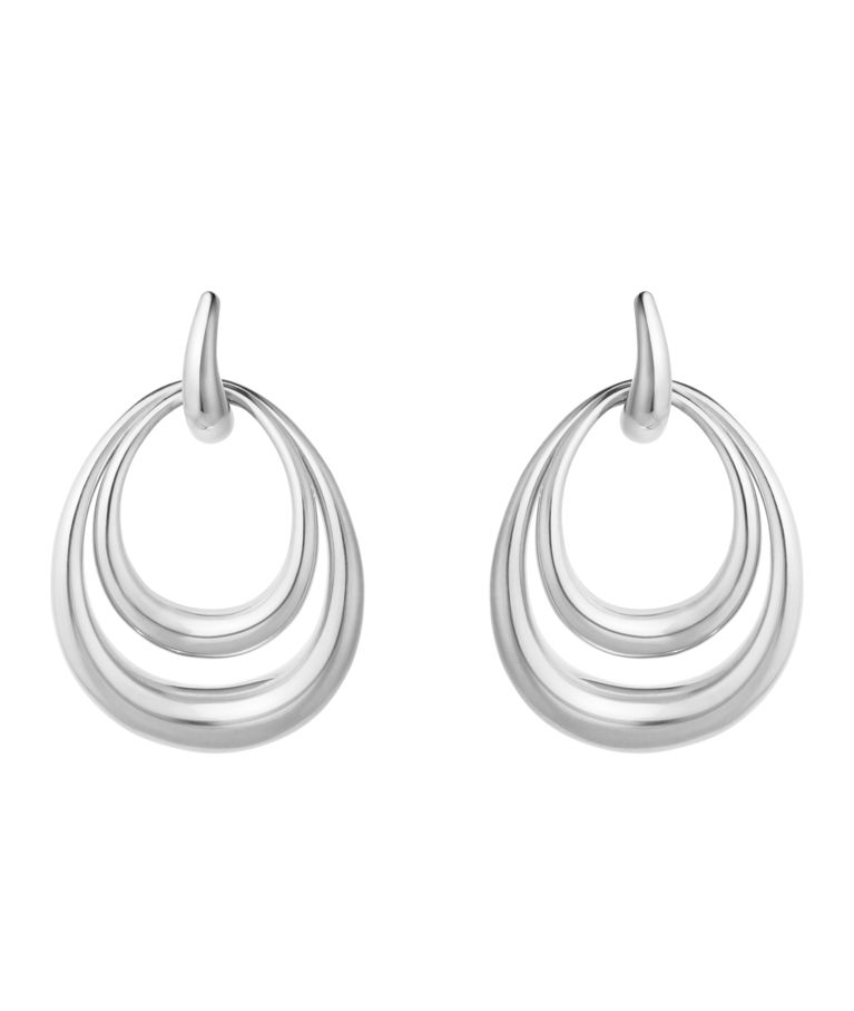 Silverörhänge OFFSPRING DOUBLE ELEMENT LARGE