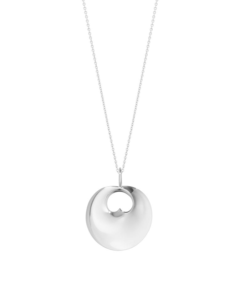 Silverhalsband Hidden Heart L