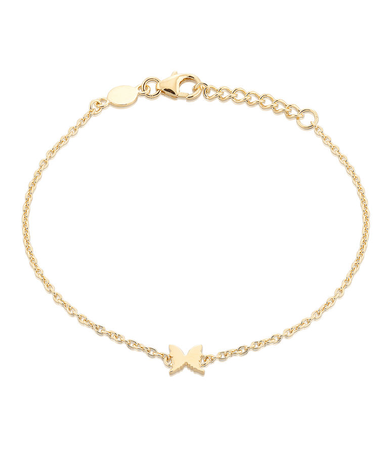 Silverarmband Petit Papillon 17-20cm fg