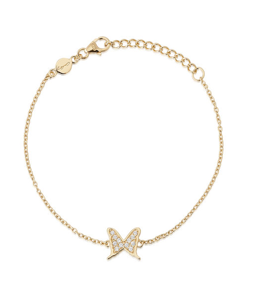 Silverarmband Petite Papillion Sparkling fg