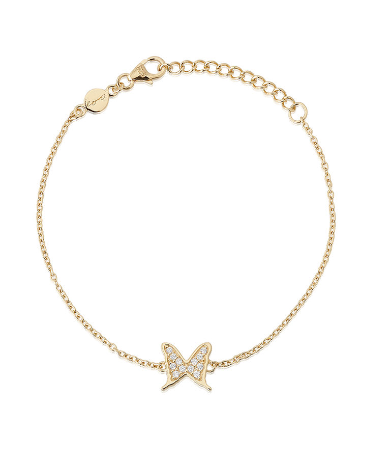 Silverarmband Petite Papillion Sparkling fg