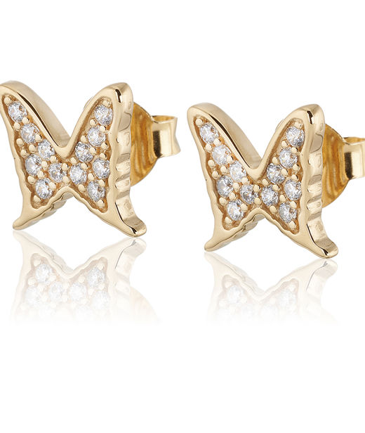 Silverörhängen Petite Papillion Sparkling fg