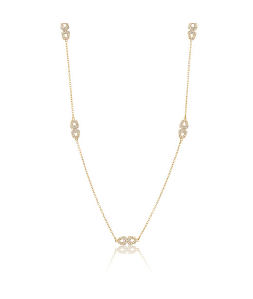 Silverhalsband Classy Long fg