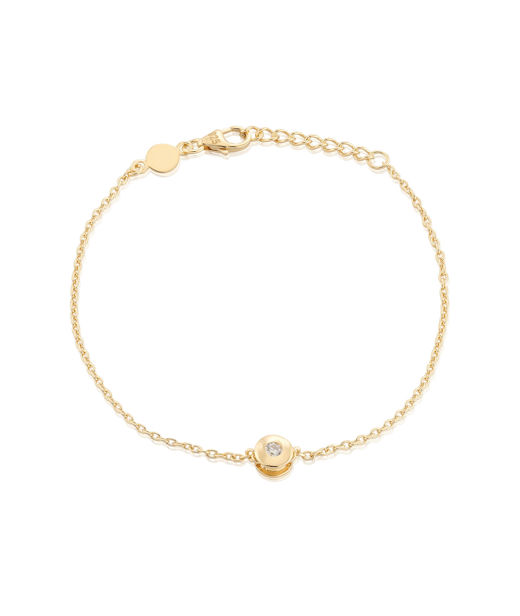 Silverarmband Älskad Mini cz fg