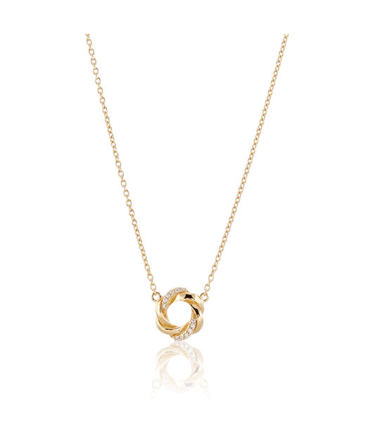 Silverhalsband Circles of the universe fg