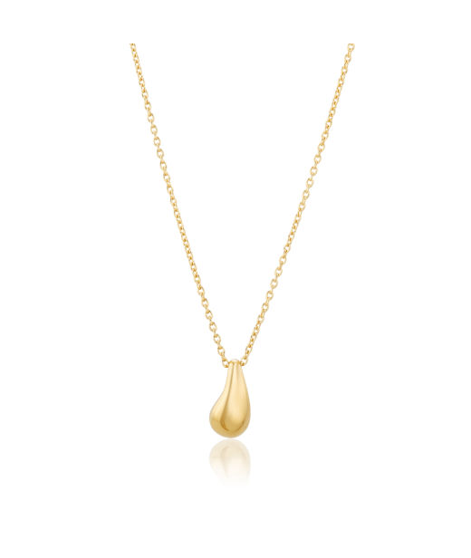 Silverhalsband Infinity Drop fg