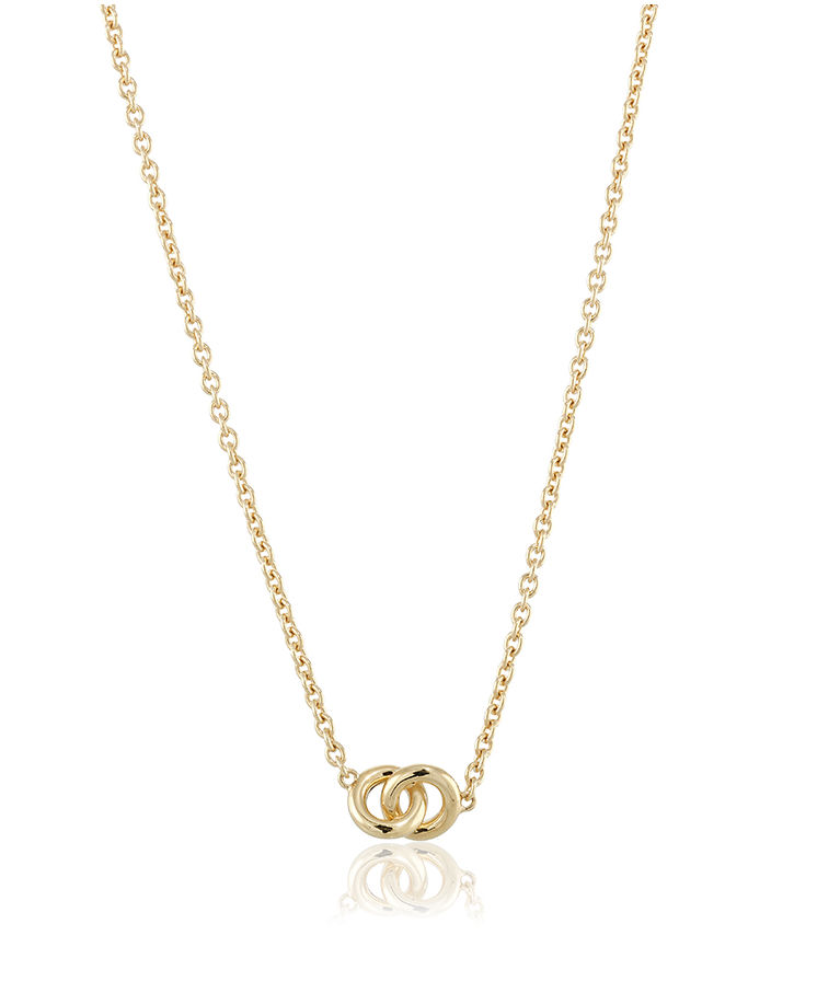 Silverhalsband The Knot Mini fg