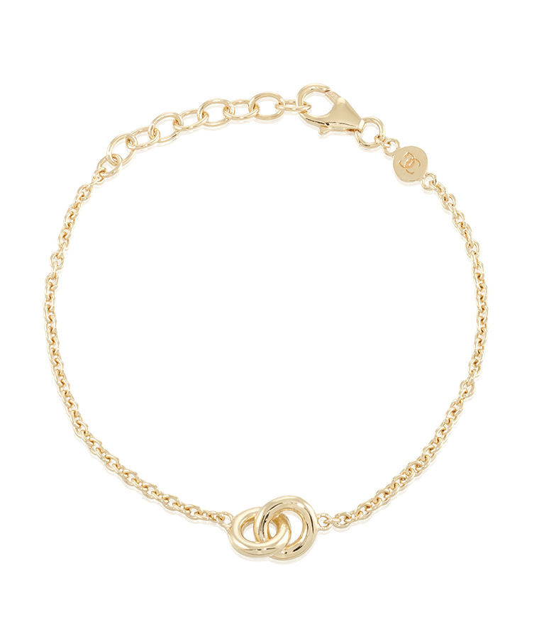 Silverarmband The Knot Mini fg