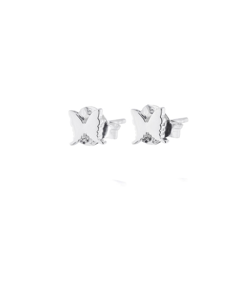 Silverörhänge Petite Papillion