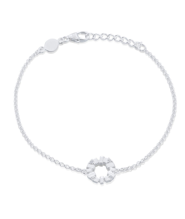 Silverarmband Bricks Explosion Mini