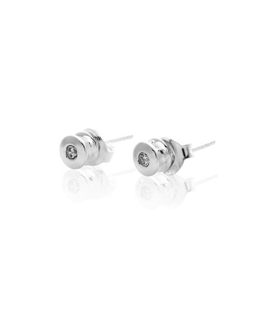 Silverörhänge Älskad Mini cz