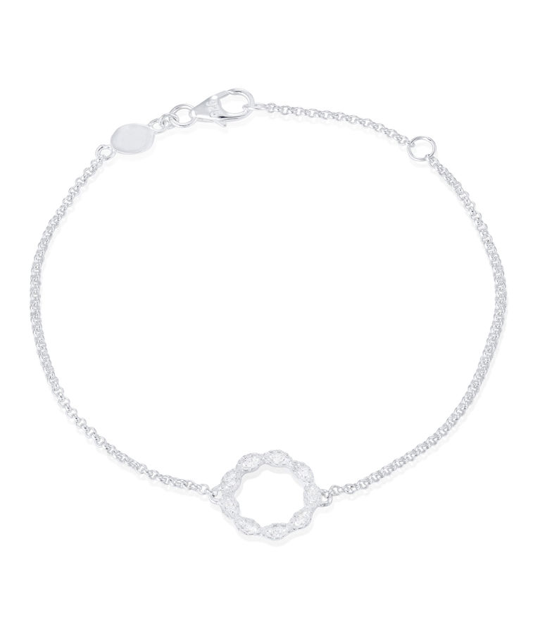 Silverarmband Safe and Sound