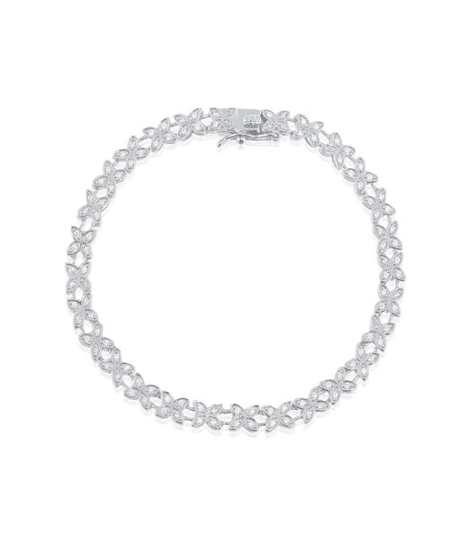 Silverarmband Sparkling Ellipse T-armband 16.5cm