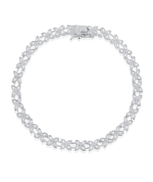 Silverarmband Sparkling Ellipse T-armband 16.5cm