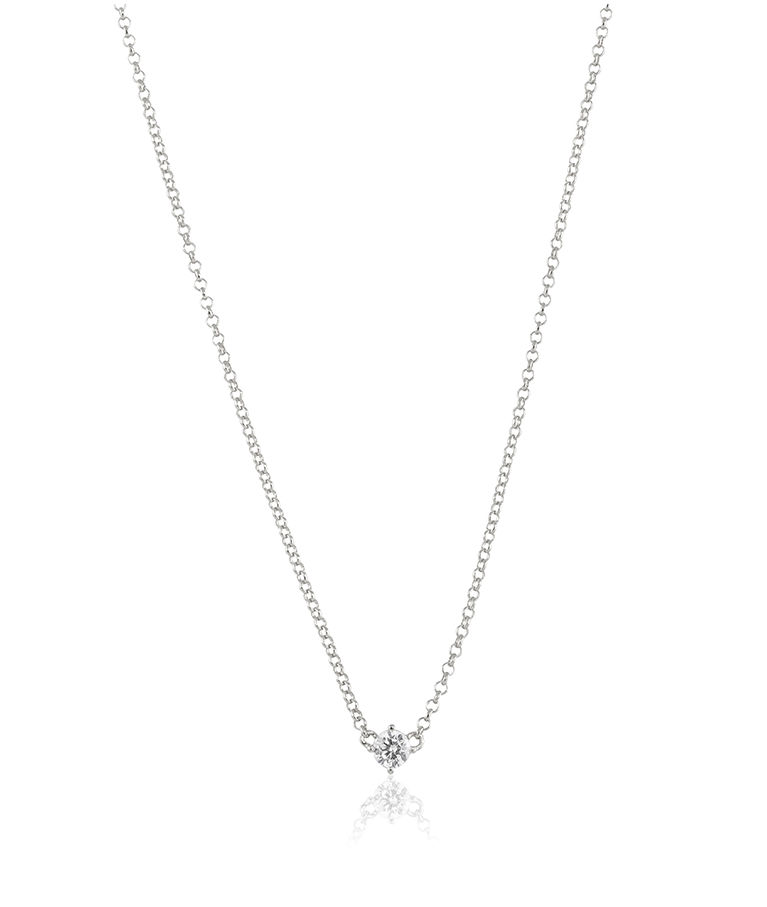 Silverhalsband Time To Glow Mini