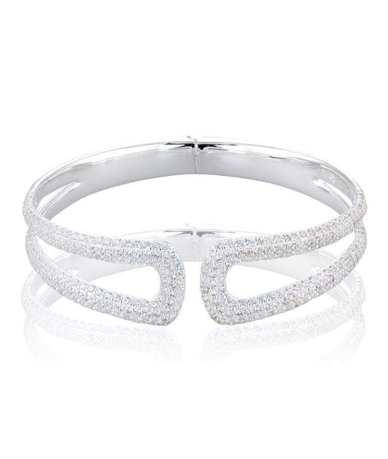 Silverarmring Classy 17cm