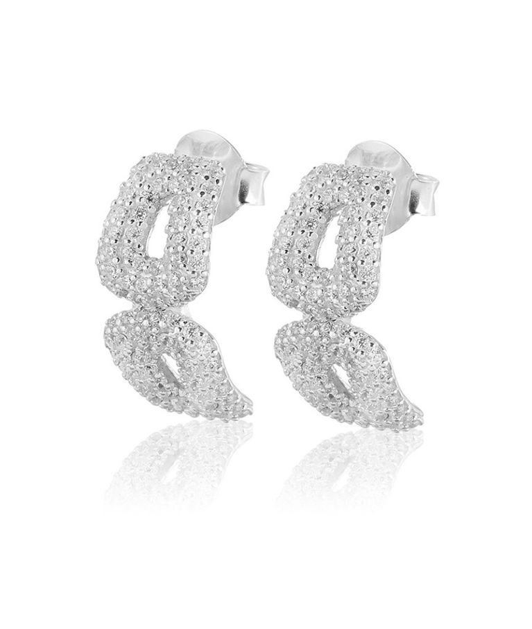 Silverörhänge Classy Studs