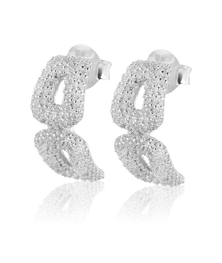 Silverörhänge Classy Studs