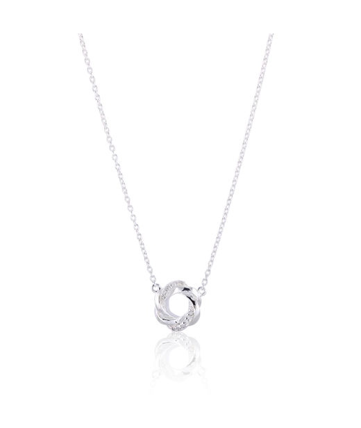 Silverhalsband Cirkle of the universe