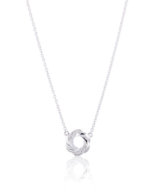 Silverhalsband Cirkle of the universe