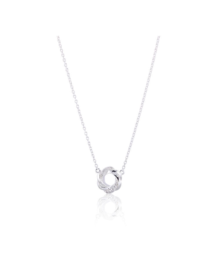 Silverhalsband Cirkle of the universe