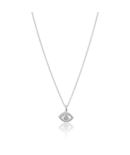 Silverhalsband Devine Eye Mini