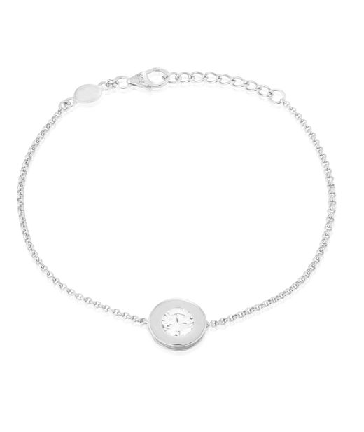 Silverarmband Älskad