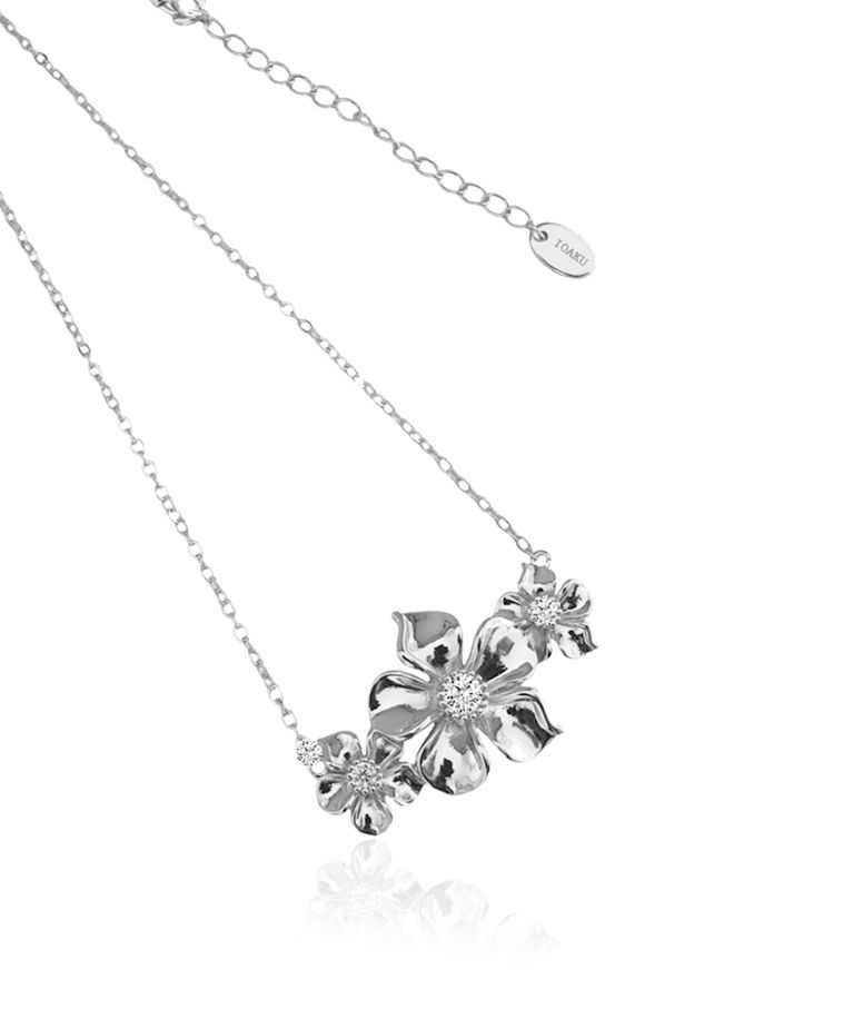 Stålhalsband La Fleur Multi vattentät SILVER