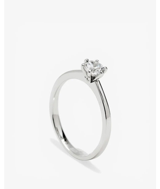 Silverring Solitaire Design Classic SIZE 56