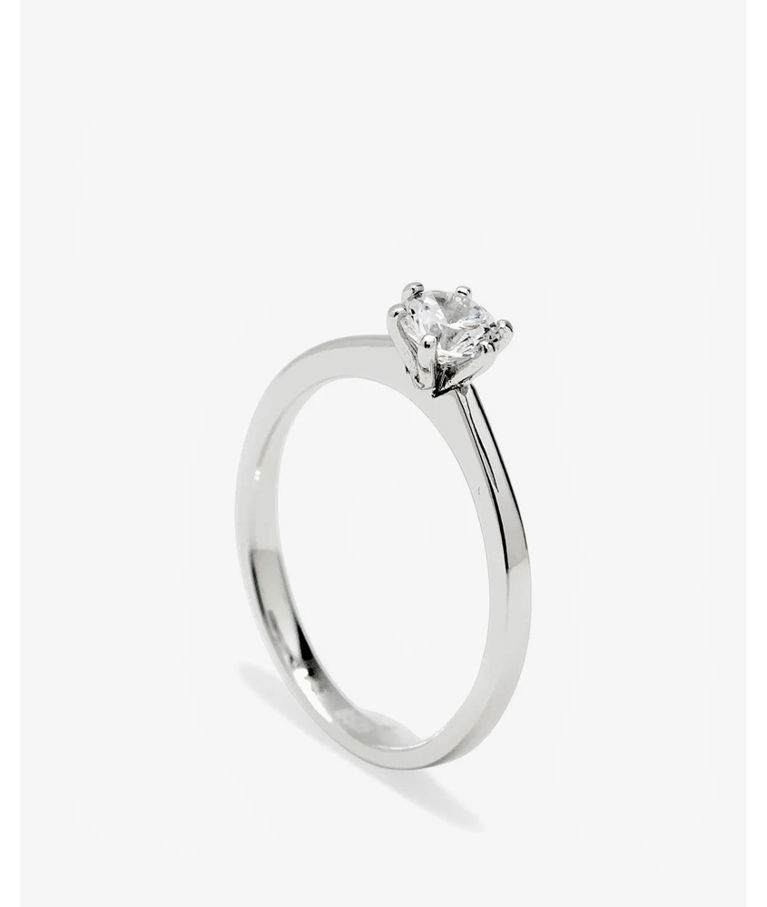 Silverring Solitaire Design Classic SIZE 56