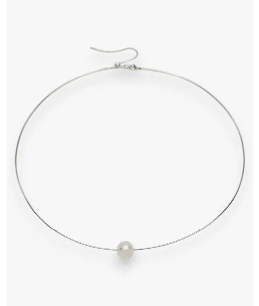 Silverhalsband Pearl