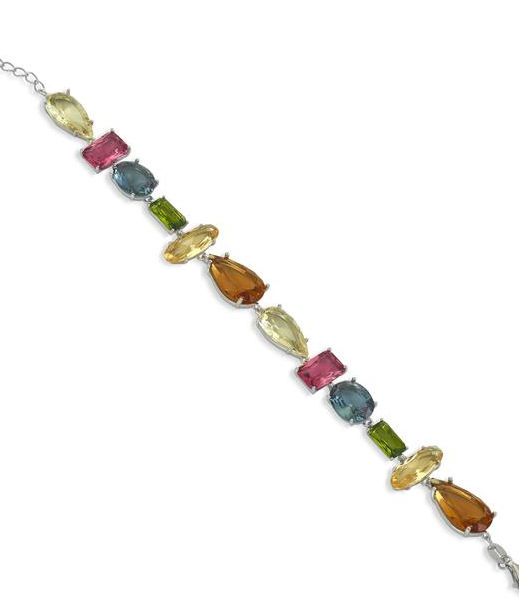 Silverarmband Autumn Tones