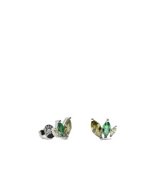 Silverörhänge Green Tones cz