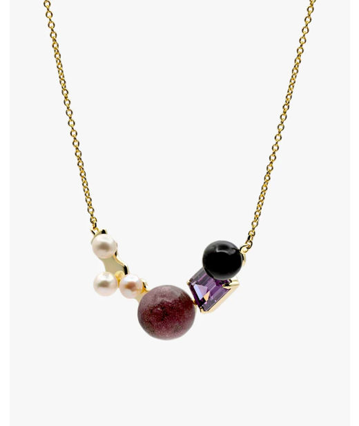 Silverhalsband Ceol Levandel fg