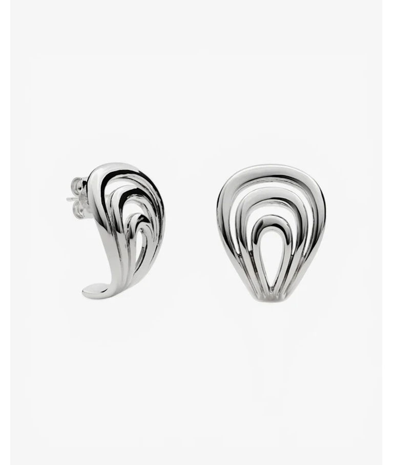 Silverörhänge Organic