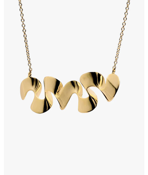 Silverhalsband Spirale fg