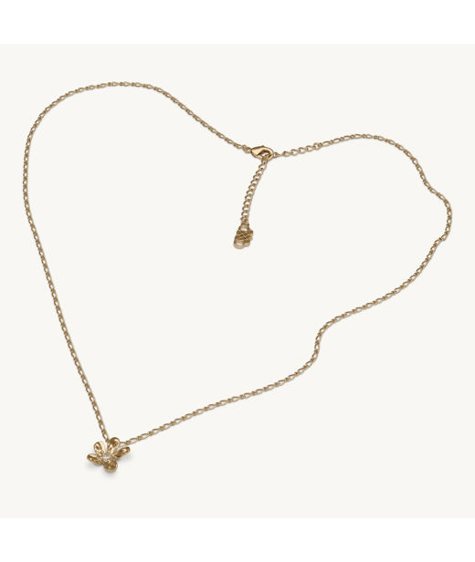 Mässinghalsband Petite Eponine gold