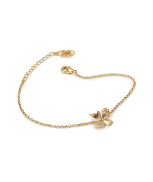 Mässingarmband Brigitte - Champagne mist gold